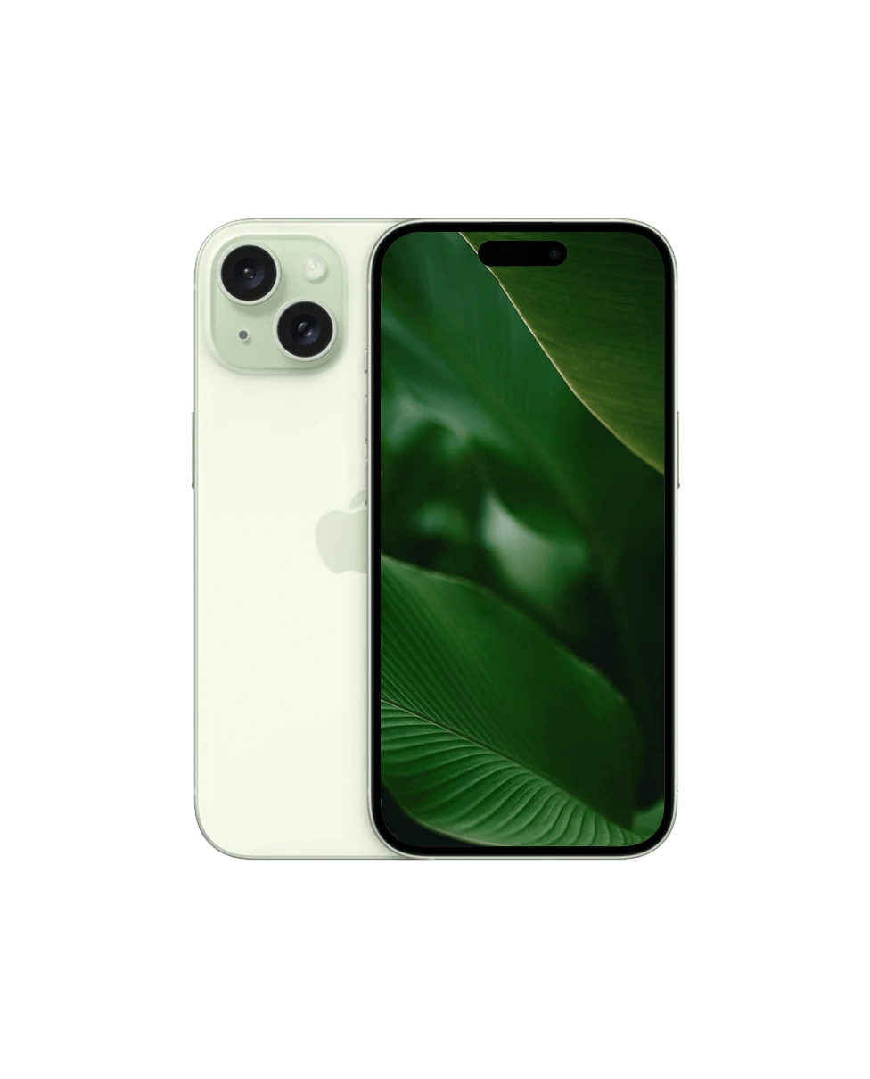 iPhone 15 Plus Grön / 512GB / Okej skick från Apple.